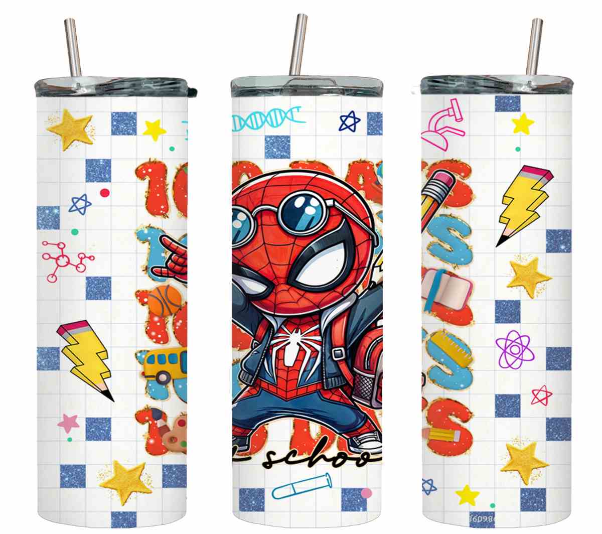 100 Days of School Spiderman-8786